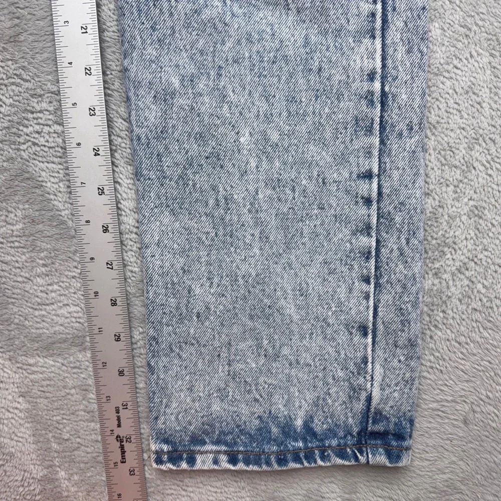 Vintage Levi's 80s Jeans Mens 31 Blue 305 Straight Acid Orange Tab Made in USA